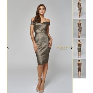 Terani couture cocktail dress